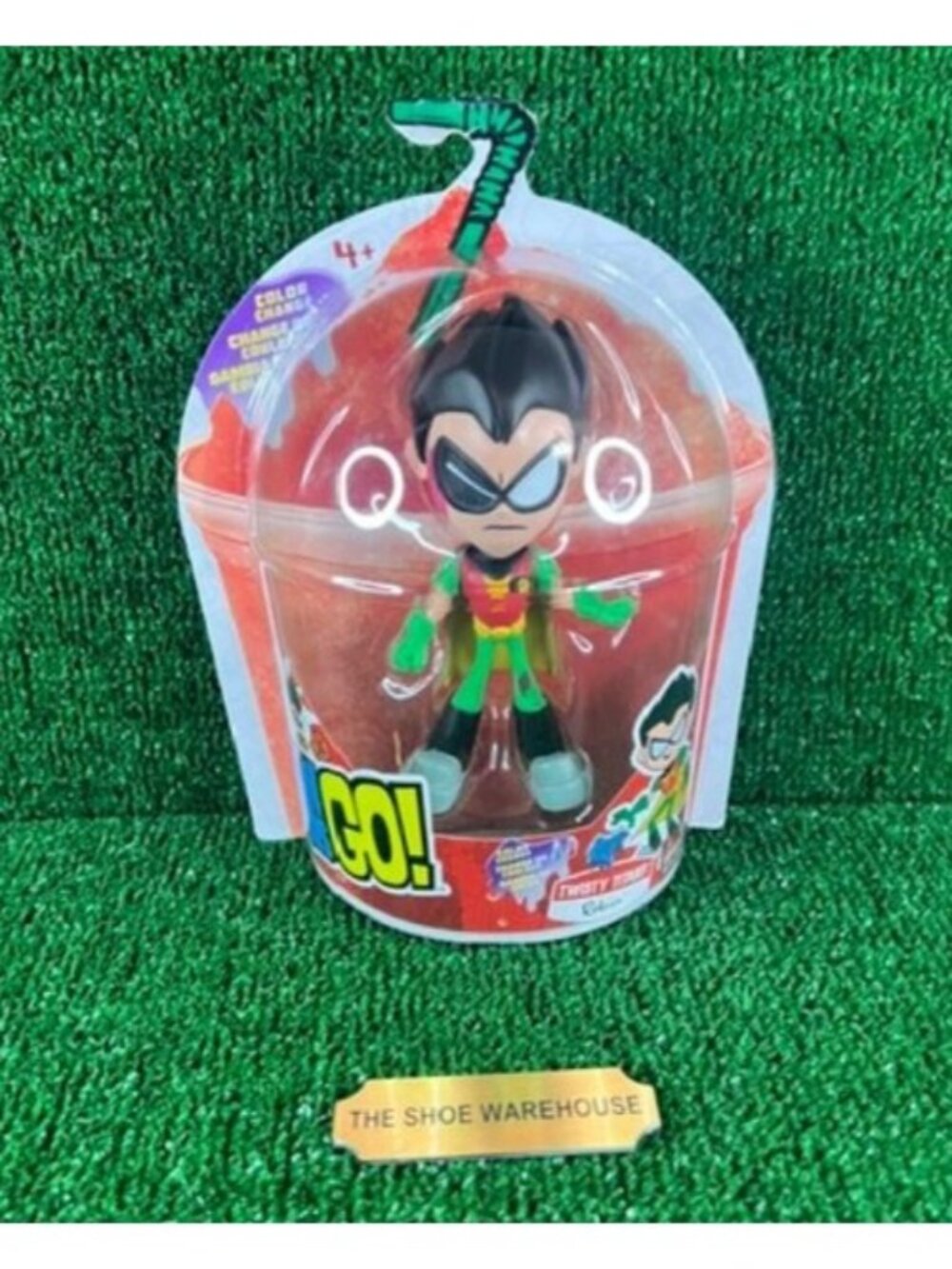 Twisty Titans Robin Figure Teen Titans Go! Rare Color Change Variant '24 NEW